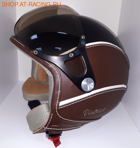 Шлем NEXX X60 Vision Vintage BlackBrown Soft (фото, вид 1)