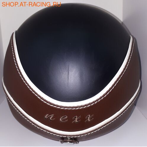 Шлем NEXX X60 Vision Vintage BlackBrown Soft (фото, вид 4)