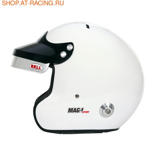 Шлем Bell MAG-1 WHITE (HANS) (вид 1) Шлем Bell MAG-1 WHITE (HANS) (фото, вид 1)