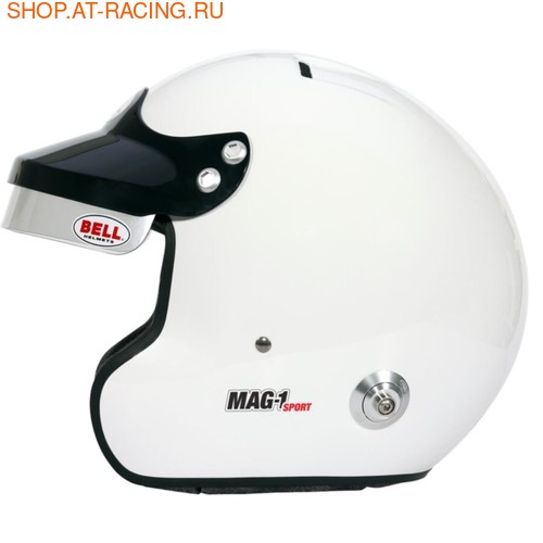 Шлем Bell MAG-1 WHITE (HANS) (вид 1) Шлем Bell MAG-1 WHITE (HANS) (фото, вид 1)