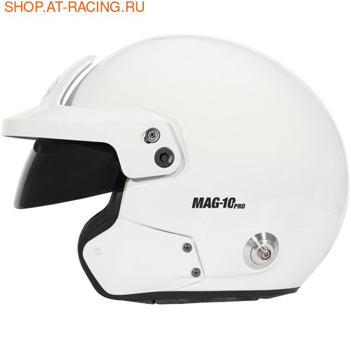 Шлем Bell MAG-10 WHITE (HANS) (вид 2) Шлем Bell MAG-10 WHITE (HANS) (фото, вид 2)