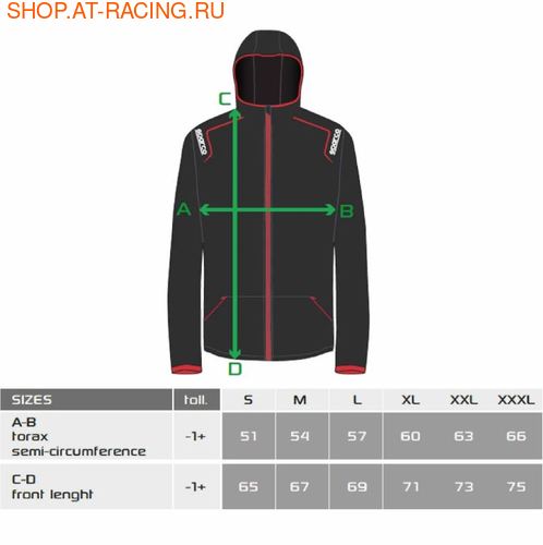 Куртка Sparco WINDSTOPPER MARTINI-R (вид 3) Куртка Sparco WINDSTOPPER MARTINI-R (фото, вид 3)