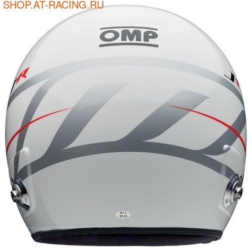 Шлем OMP J-R HANS STEREO INTERCOM (фото, вид 3)