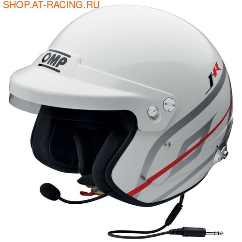 Шлем OMP J-R HANS STEREO INTERCOM (фото)