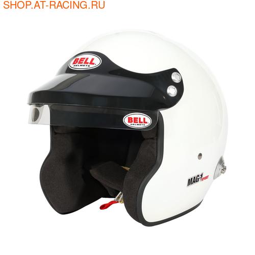 Шлем Bell MAG-1 WHITE (HANS) Шлем Bell MAG-1 WHITE (HANS) (фото)