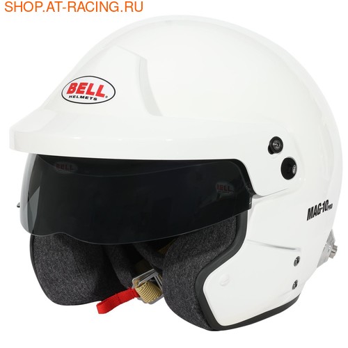 Шлем Bell MAG-10 WHITE (HANS) Шлем Bell MAG-10 WHITE (HANS) (фото)